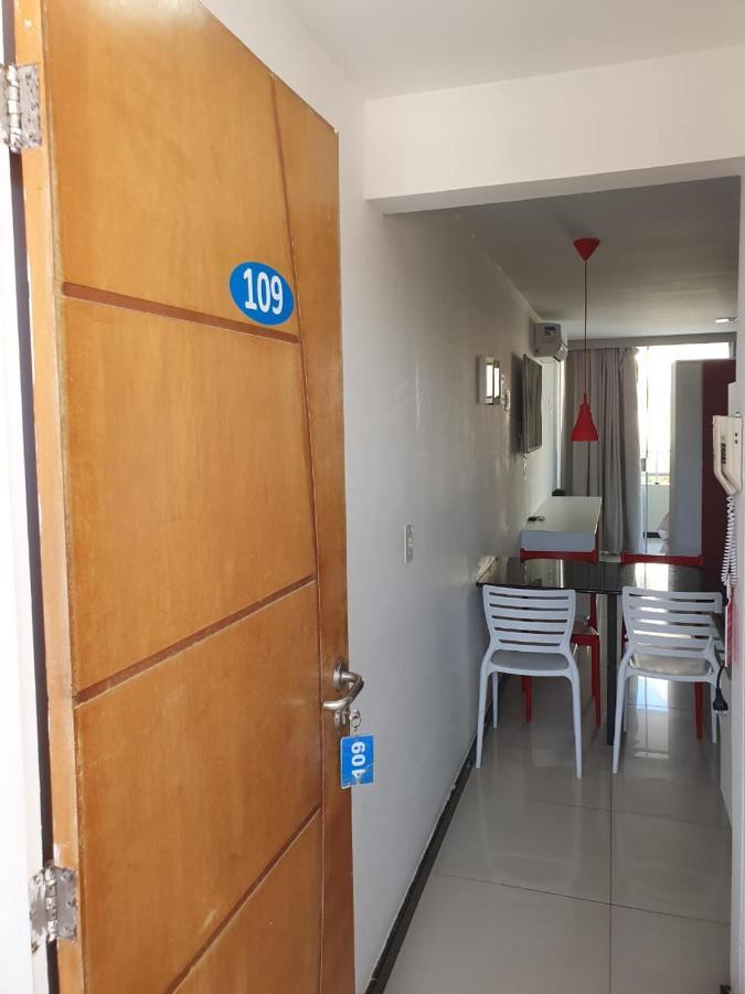 Flat No Hotel Carneiro De Tamandare 普拉亚多斯卡内罗斯 外观 照片