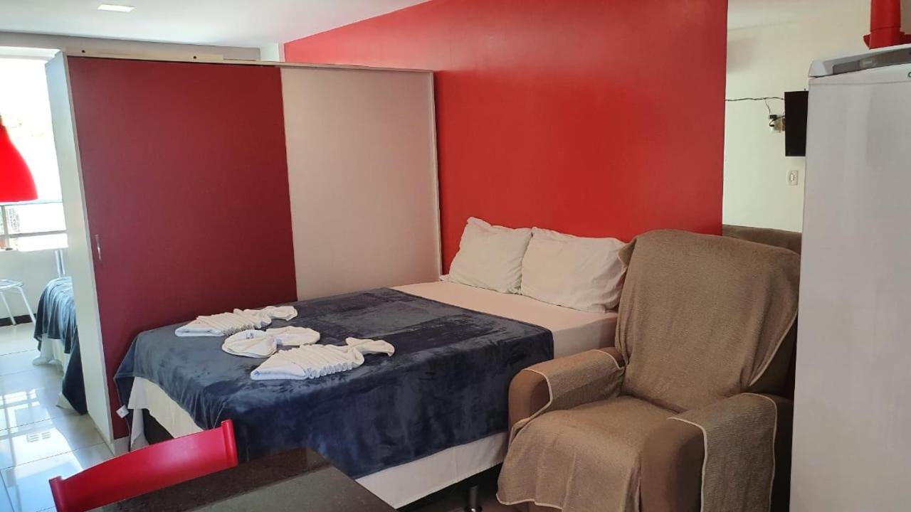 Flat No Hotel Carneiro De Tamandare 普拉亚多斯卡内罗斯 外观 照片