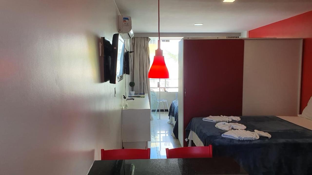 Flat No Hotel Carneiro De Tamandare 普拉亚多斯卡内罗斯 外观 照片